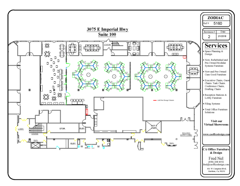 Zodiac Suite 100 Drawing