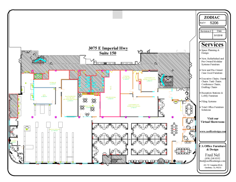 Zodiac Suite 150 Drawing
