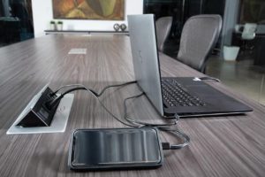 Tuxedo Table Power Grommets