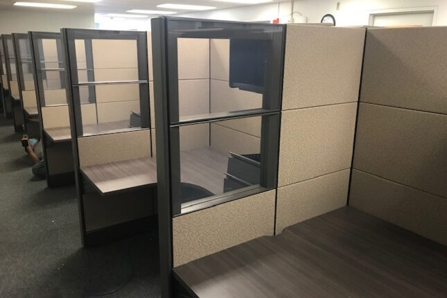 Cubicles With Windows Between