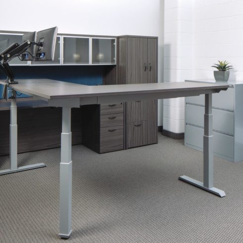 L-Shaped Conference Table